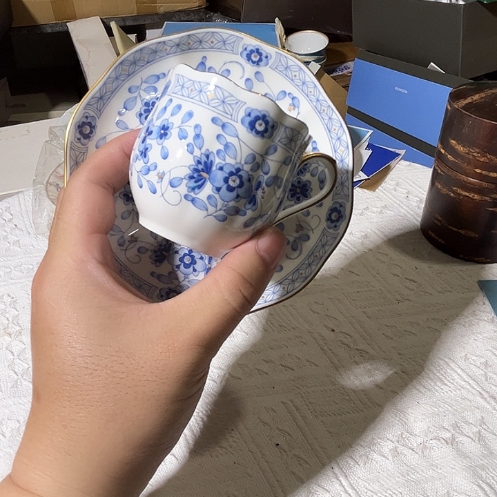 杯日本进口瓷器咖啡杯