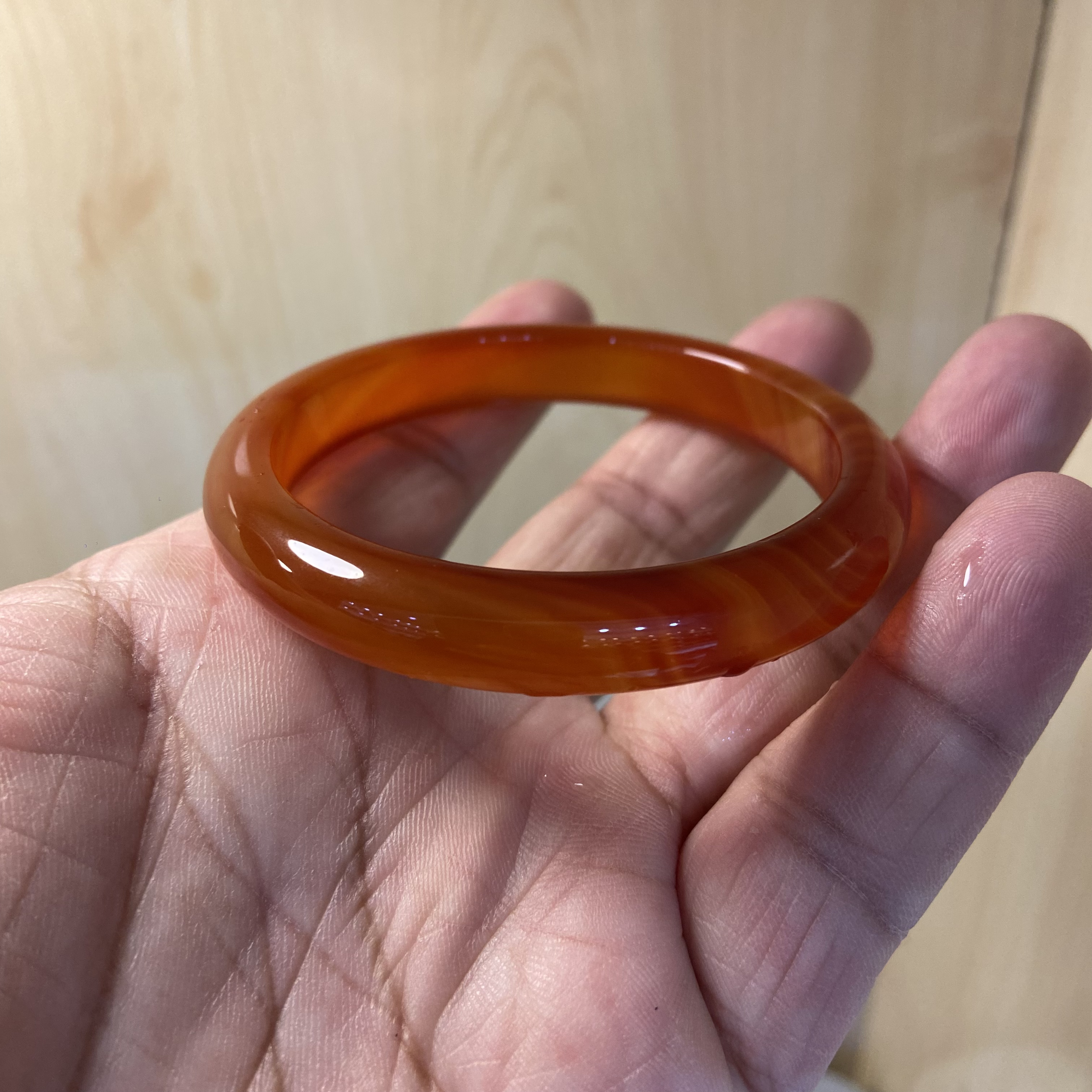 玛瑙手镯红锦鲤1-5556