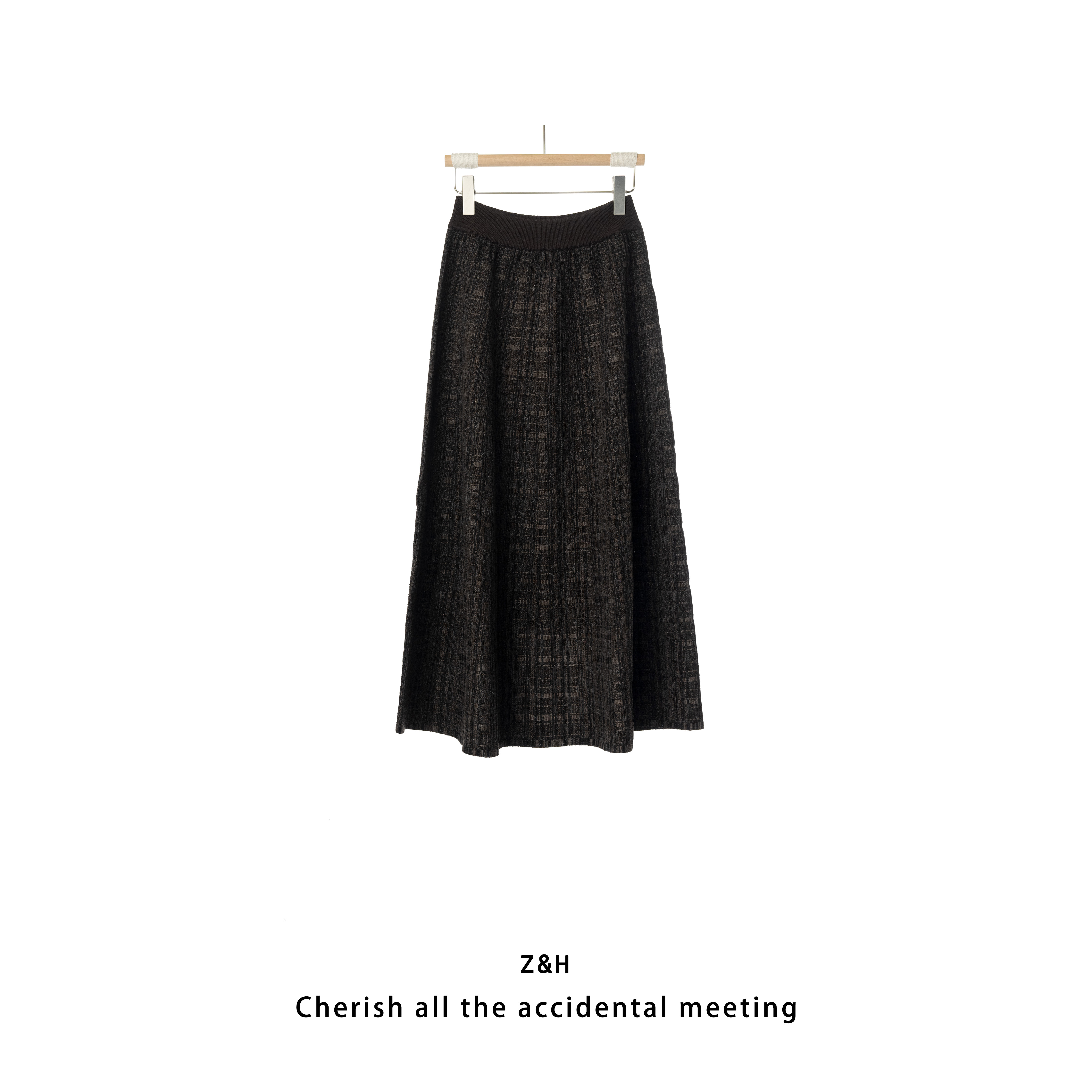 ZH【零落星辰】简约舒适半身裙女中长款