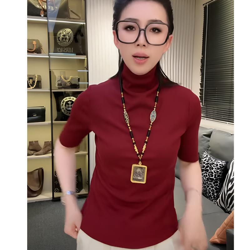 春季新款百搭净版打底衫