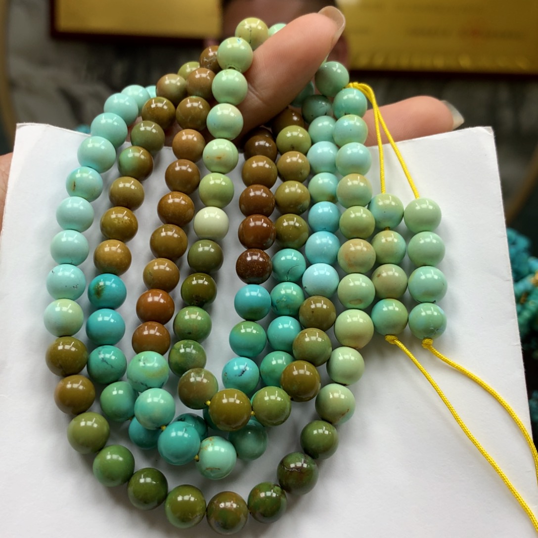 绿松石长链未镶嵌