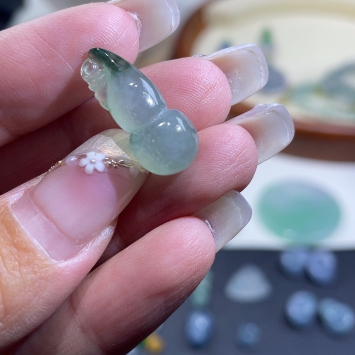 颈饰未镶嵌翡翠葫芦