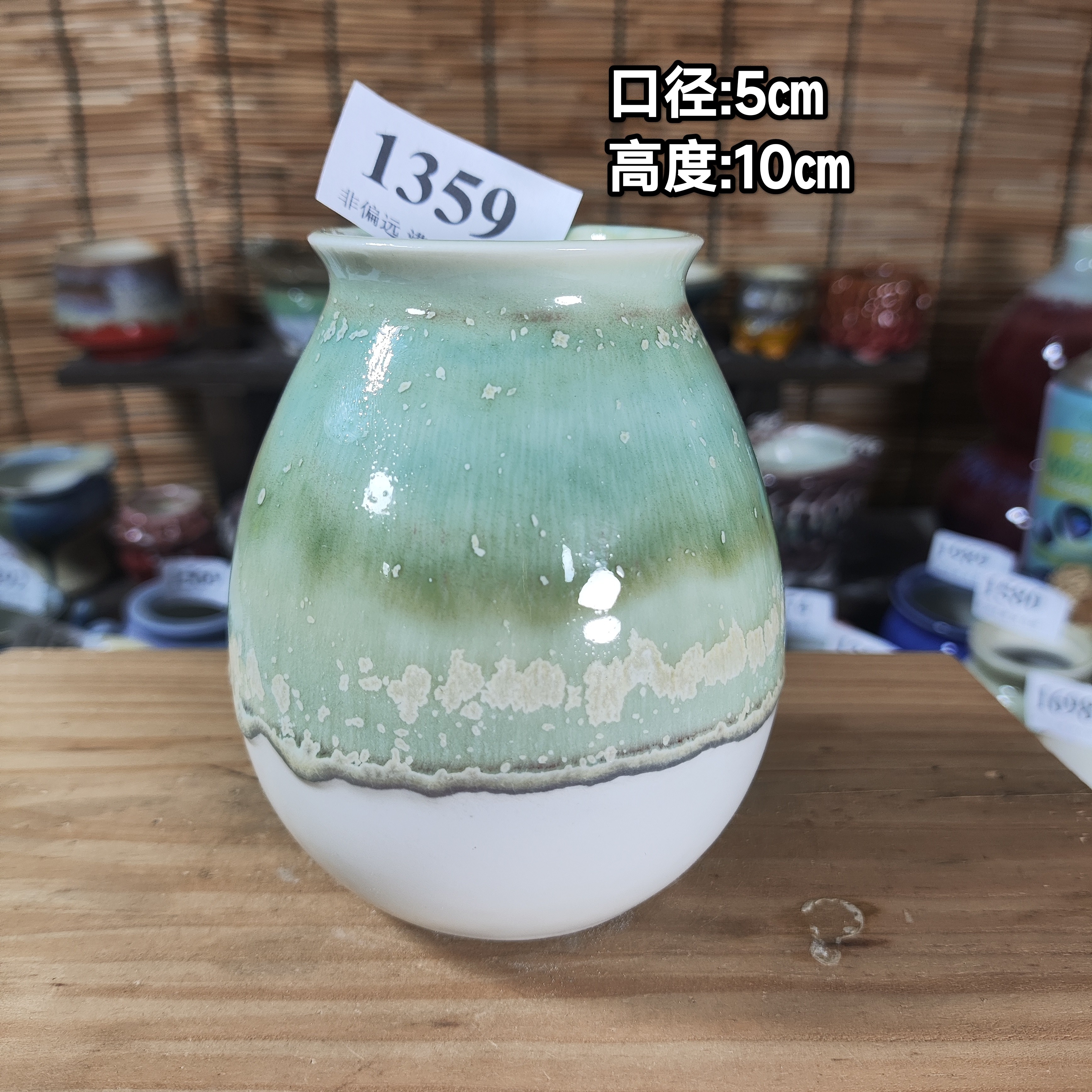 手工创意多肉花盆摆件迷你多肉花盆景德镇纯手工制做