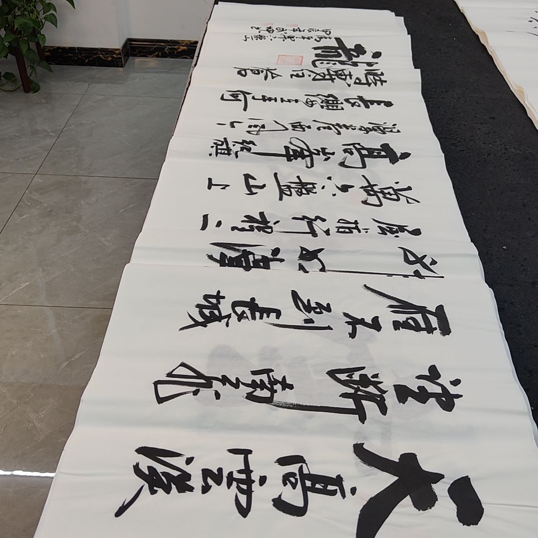 白武坤老师作品一副