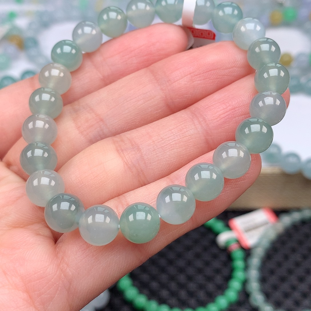 翡翠手链未镶嵌翡翠卡8