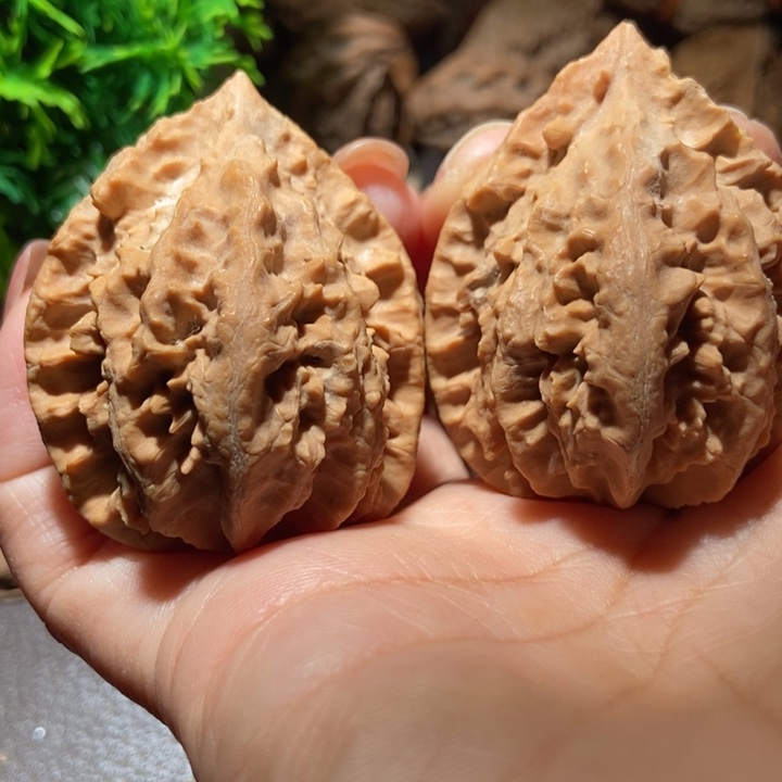 把件文玩核桃东北楸子小雪30