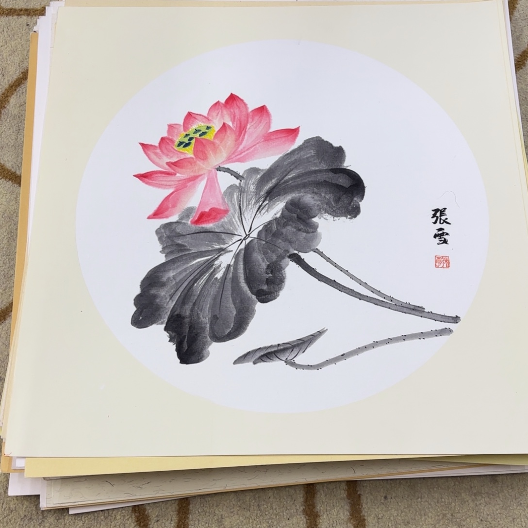 国画国画老师作品刘