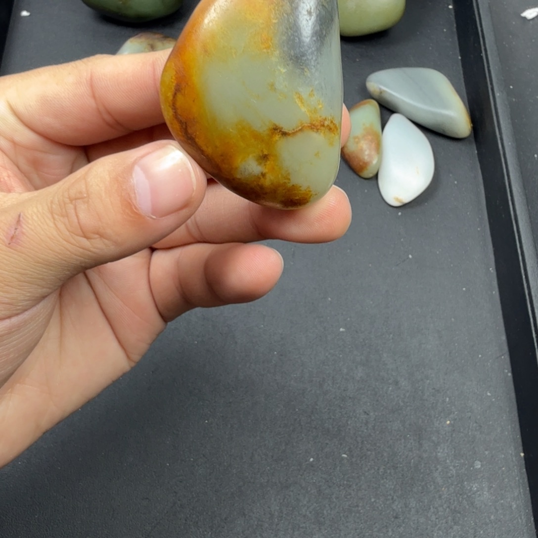 快***6和田玉（糖玉）未镶嵌挂件