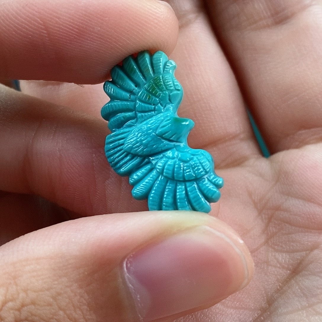 绿松石珠宝奇石未镶嵌