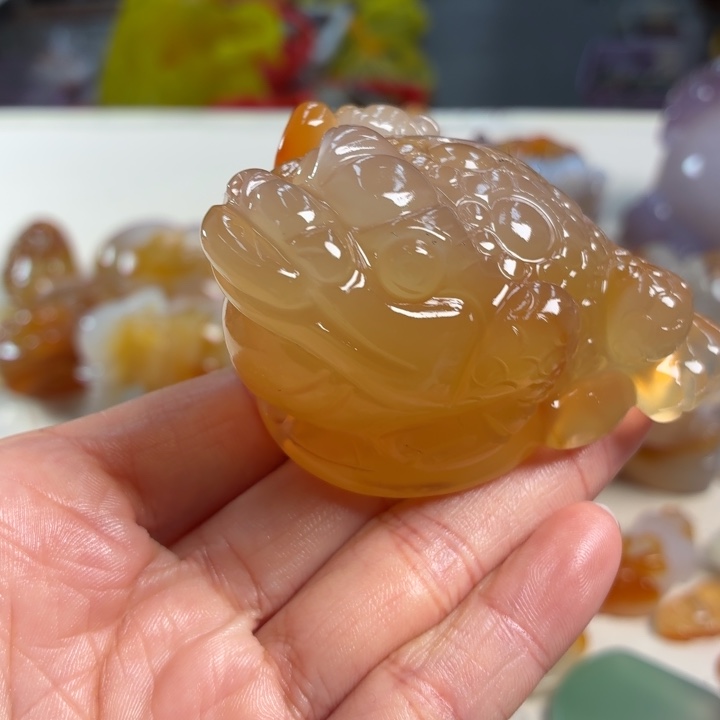 玛瑙/玉髓未镶嵌吊坠(不含链)