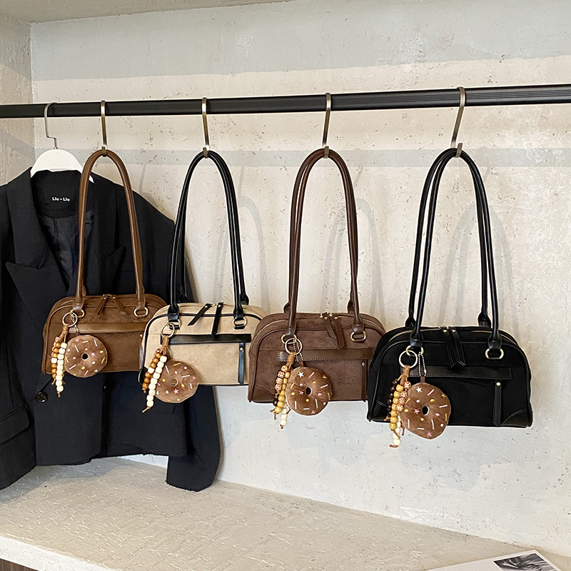 单根轻奢风学院风文艺风单肩包小众肩包休闲小方包女士