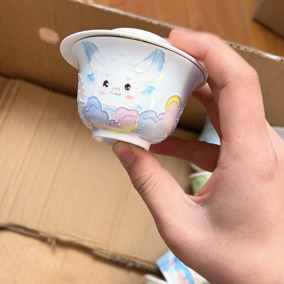 景德镇手绘陶瓷杯子