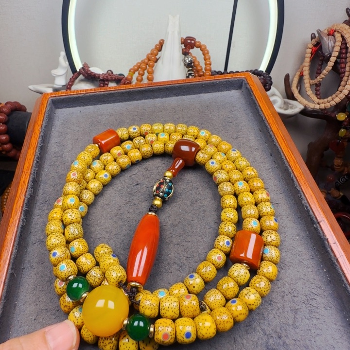 远***塔星月菩提吊坠脖挂