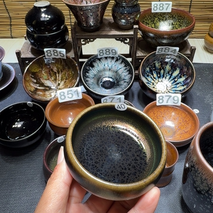 体***师茶盏尽职尽责建盏主人杯40