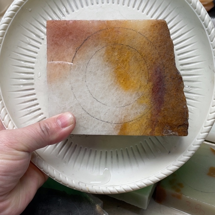 石英质玉未镶嵌珠宝半成品