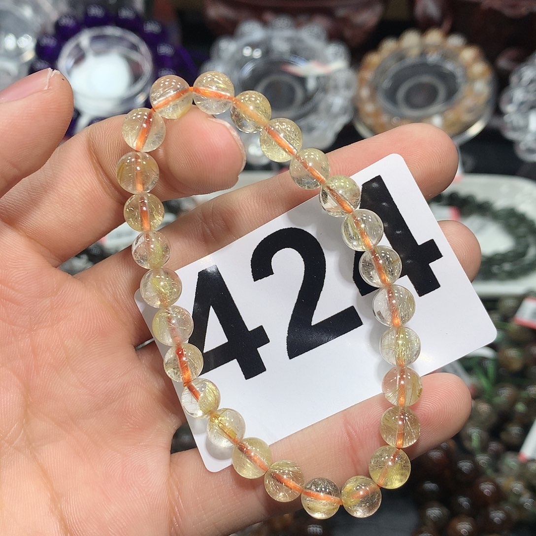 水晶手链未镶嵌天然