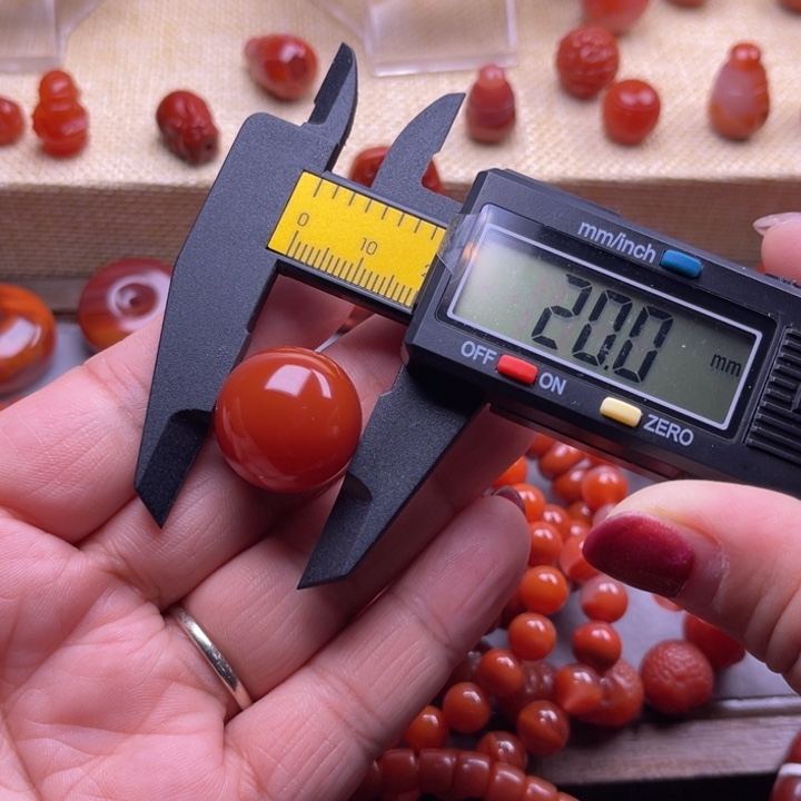 手串未镶嵌南红玛瑙