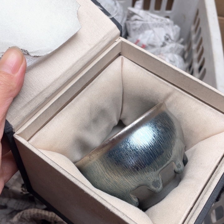 茶盏建窑建盏主人杯