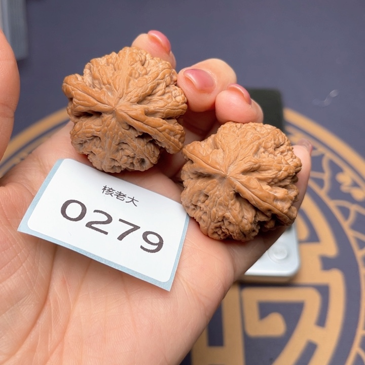 文玩核桃把件Y*y39大粗筋 0279