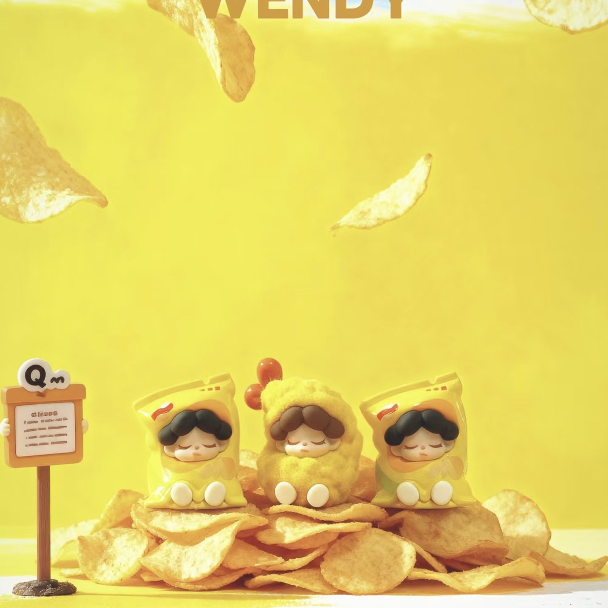 【胖虎专属】正品潮玩Wendy新品一日店长系列萌粒惊喜盲袋