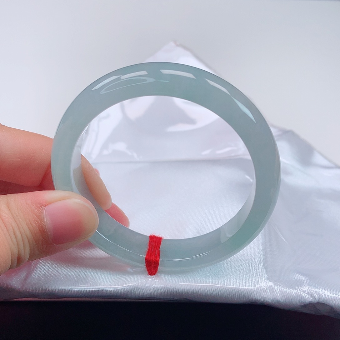 翡翠未镶嵌手镯51正圈