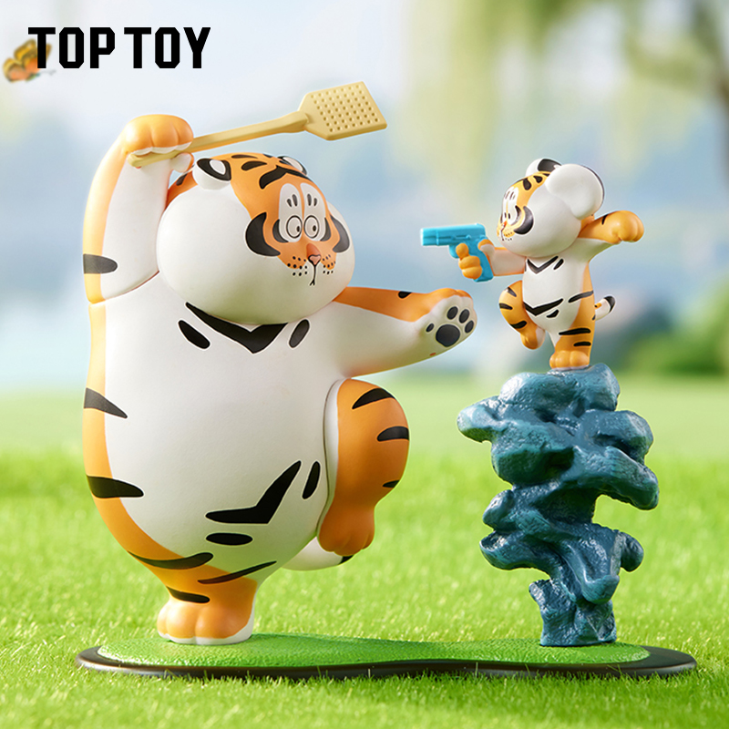 TOPTOY正版我不是胖虎父慈子孝系列盲盒第二弹之孝掉大牙摆件礼物