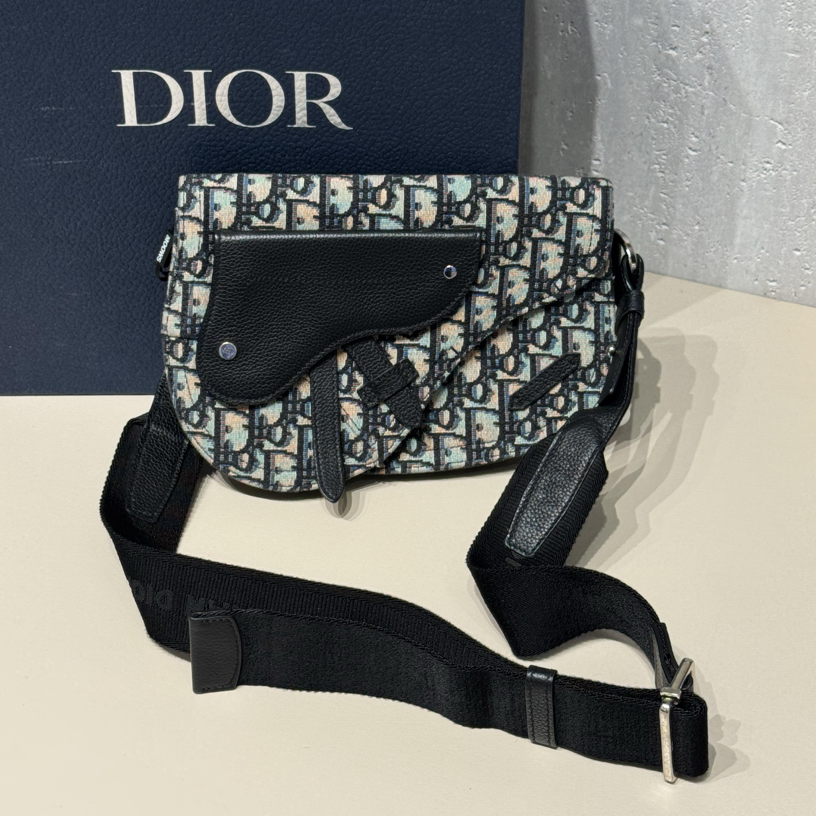 95新 DIOR/迪奥 98新10810059saddle马鞍腰包