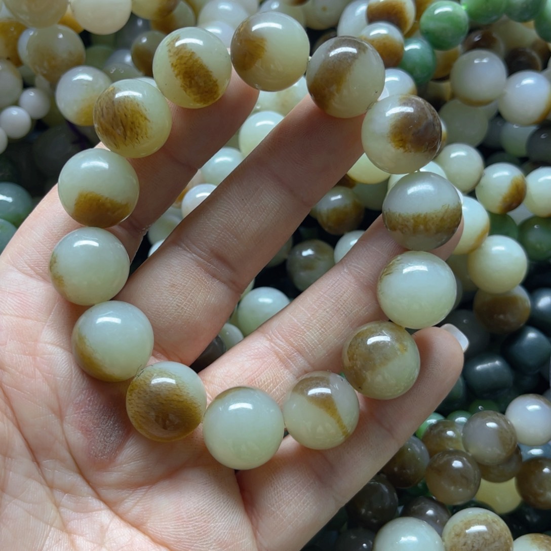 和田玉手链未镶嵌