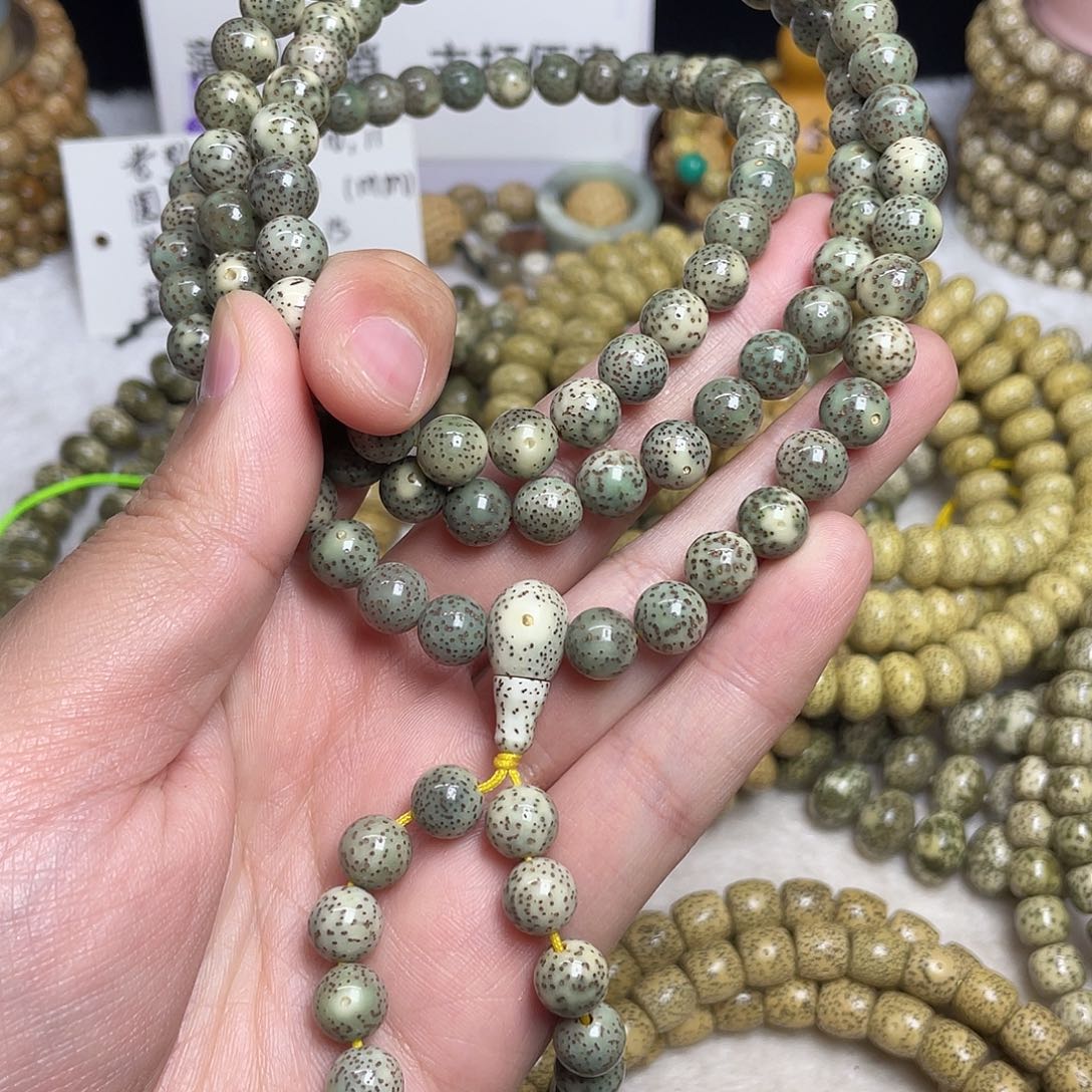 星月菩提吊坠9尺寸，三通款，带备籽