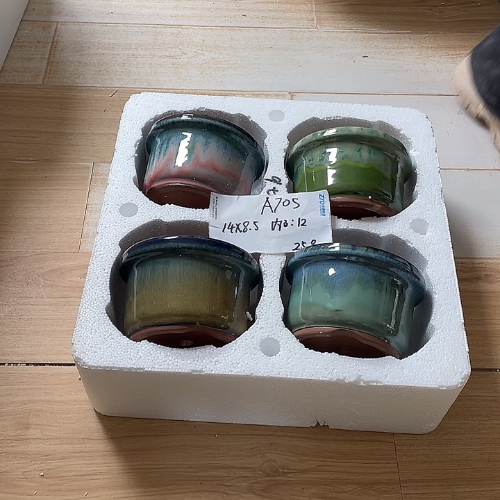 粗陶多肉花盆微瑕705