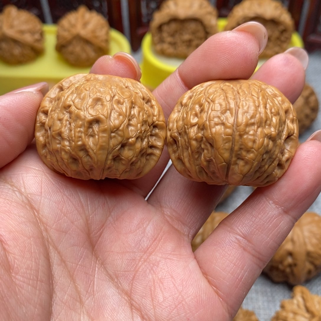 文玩核桃把件乾隆磨36全