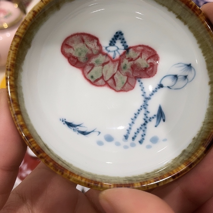 摆件陶景德镇陶瓷主人杯2344