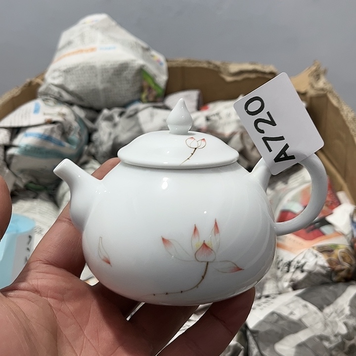 茶具默认微瑕瓷器、茶具、壶、摆件，介意勿拍 