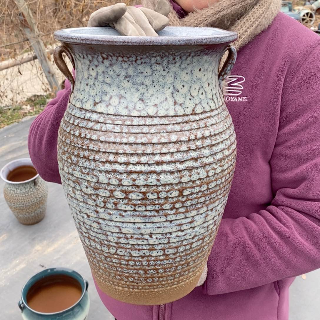 红陶口20高32～～～