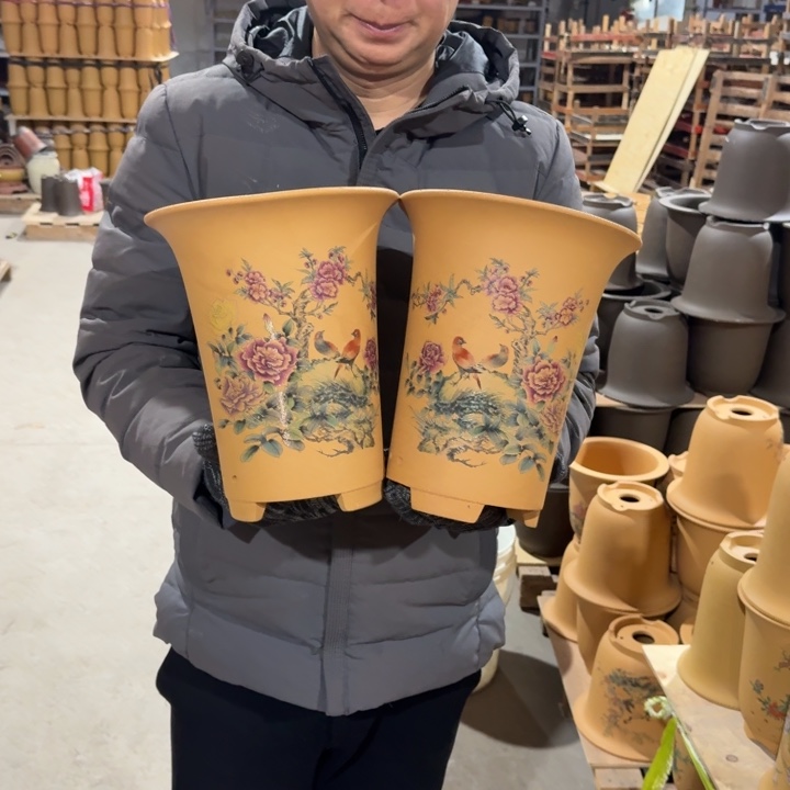 紫砂花盆破损补发