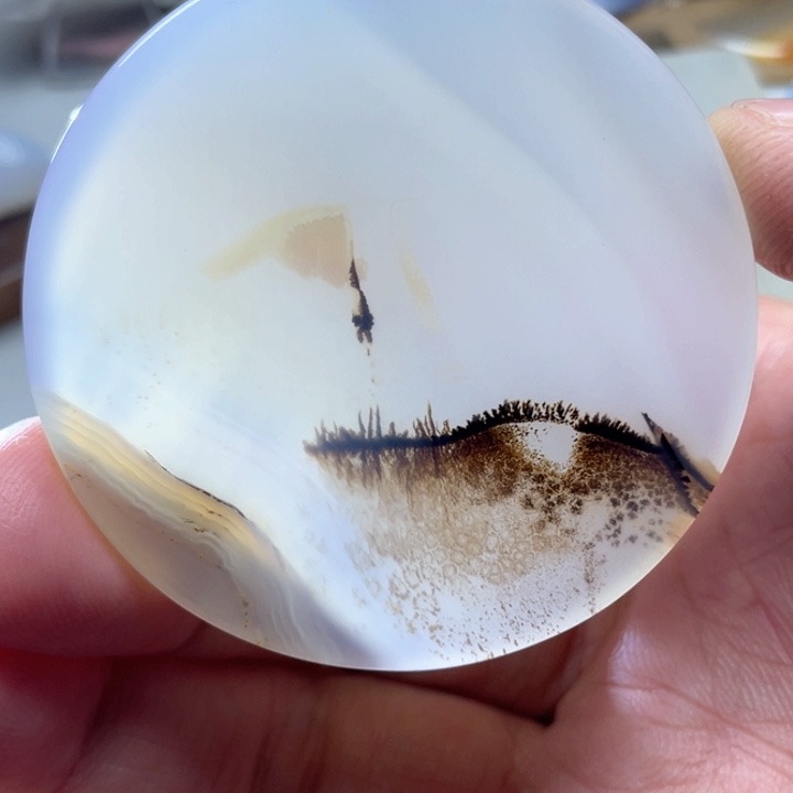 玛瑙/玉髓颈饰未镶嵌张*