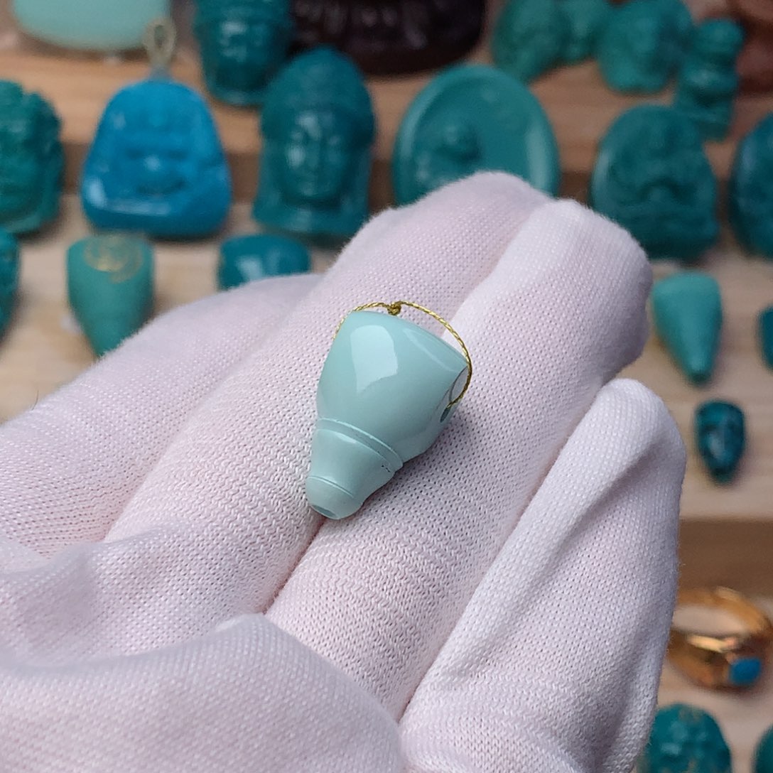 绿松石珠宝奇石未镶嵌