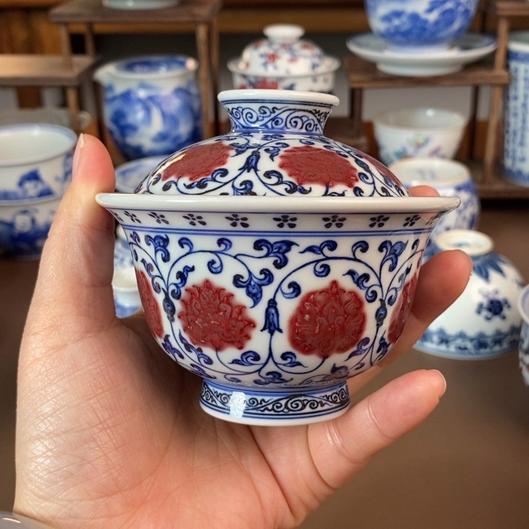 景德镇陶瓷手工手绘