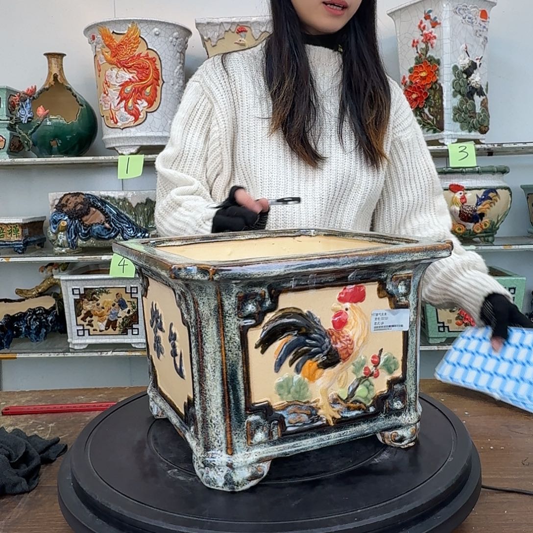 坤***凤内口22内深16石湾盆