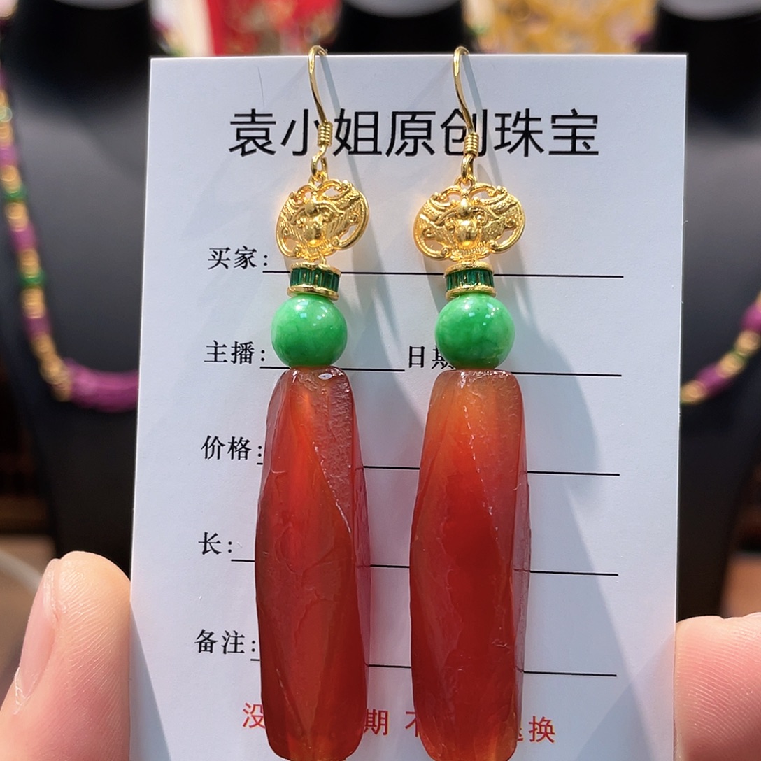 锦纶非金属耳坠耳坠