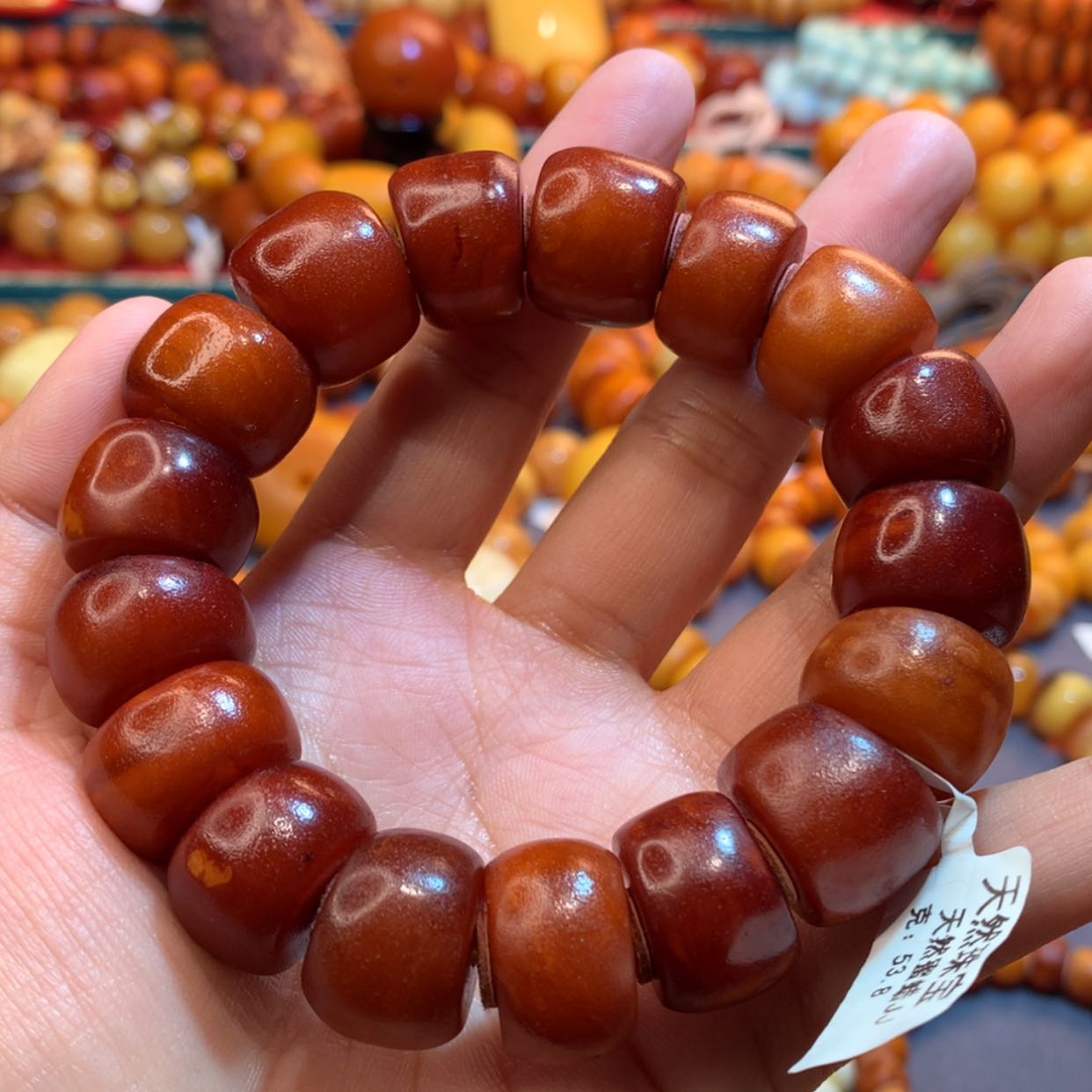 【闪购商品】蜜蜡手串未镶嵌蜜蜡手串