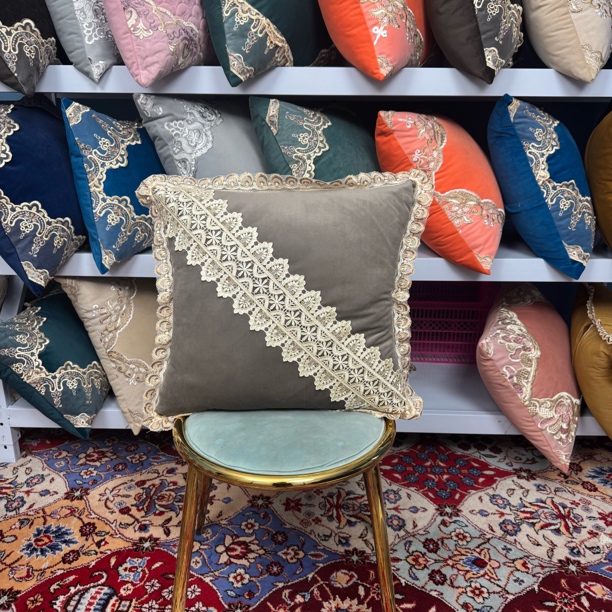 民族风بىر تال 枕头套靠腰枕 يېپ چىلتەك 