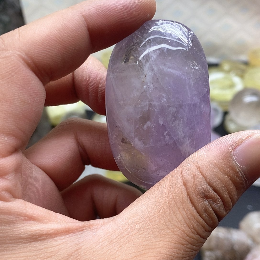 未镶嵌珠宝半成品水晶57水晶石