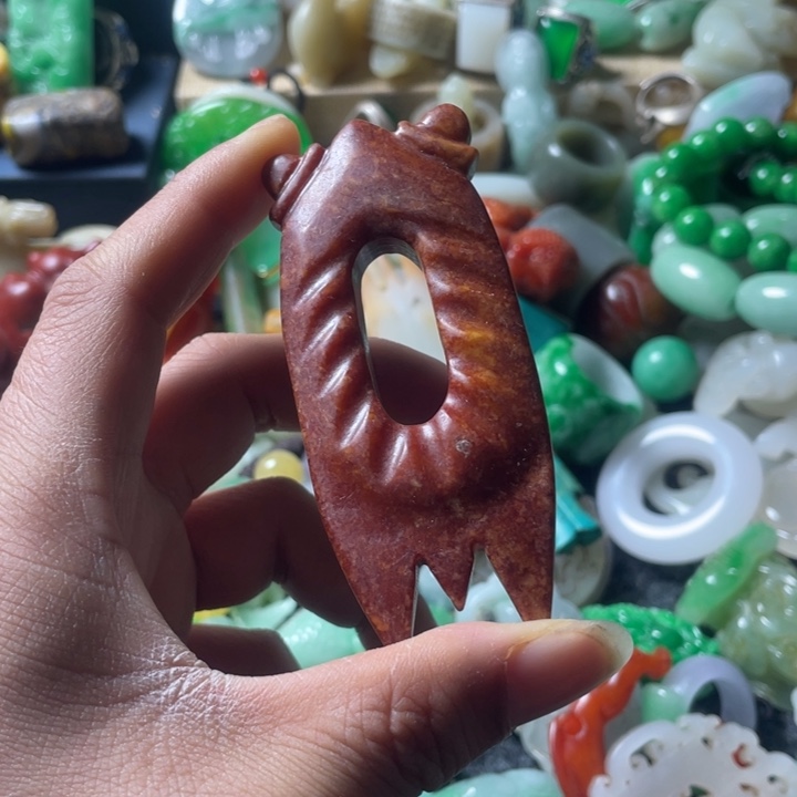 和田玉未镶嵌吊坠(不含链)