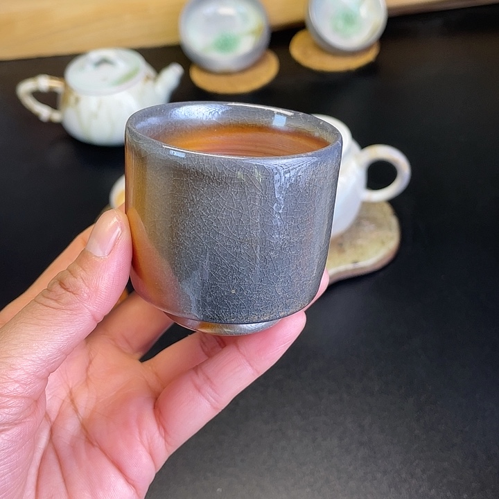 燃薪柴烧茶器主人杯