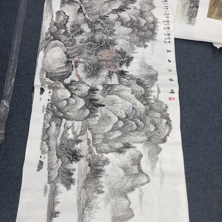 国画纯手绘字画宣纸