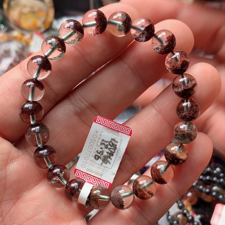 水晶手串未镶嵌天然