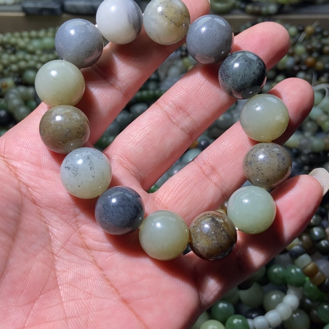 和田玉手链未镶嵌