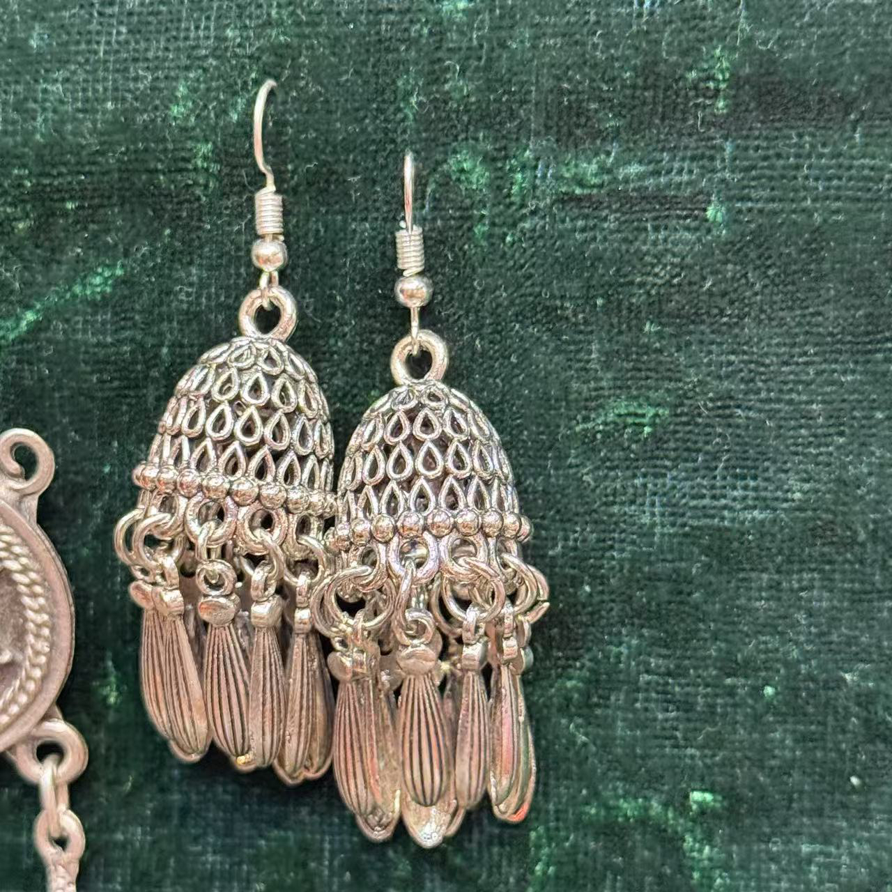 合金耳饰 进口  耳环    复古