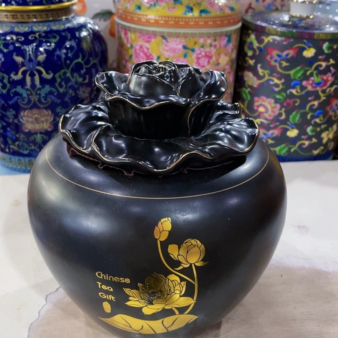 【闪购商品】罐陶瓷茶叶罐密封罐